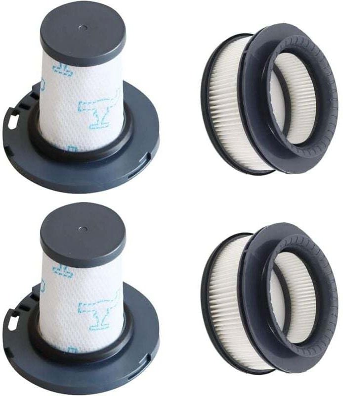 4 Pièces HEPA Filtre de Rechange Ensemble d'accessoires pour Aspirateur Rowenta ZR00907/908 RH98XX/99XX