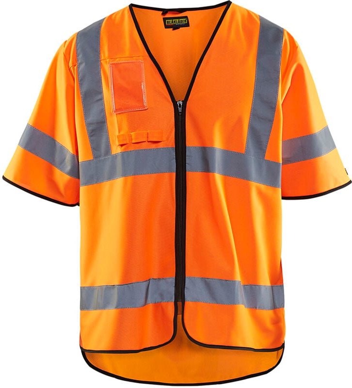 Hochsichtbarer Arbeitsschutzweste 3023 - Neonorange S/M