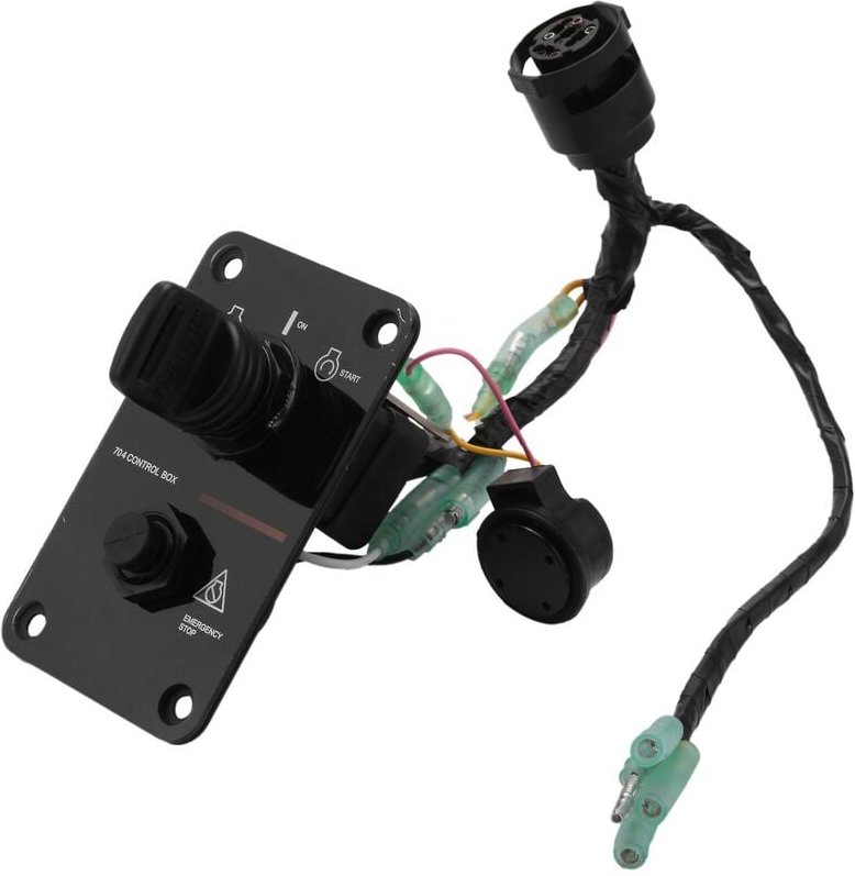 Woosien - Außenbord-Einzelmotor-Schlüsselschalter-Panel für 704-82570-12-00 704-82570-08-00 704-82570 704-82570-11-