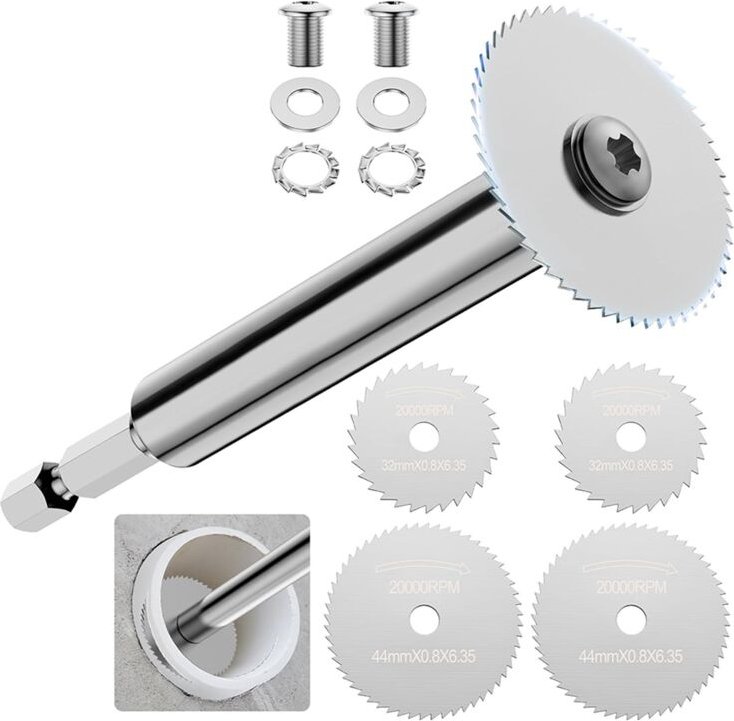 Tlily - pvc-, Klempnerwerkzeuge, Praktisches Geschenk für Klempner, , Ehemann, 1-1/4 SäGeblatt, Handwerkzeuge