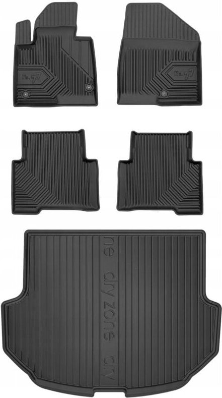 Thumbnail - SET 77 Fußmatten und Matten Hyundai Santa Fe 3 2012-2018