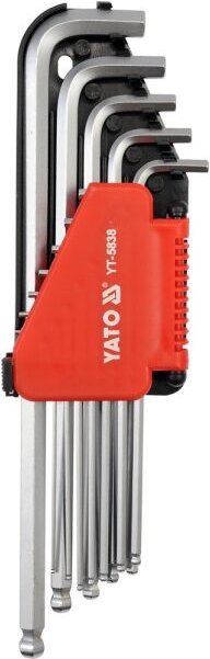Yato YT-5837 Sechskantschlüssel-Satz of Inbusschlüssel Imperial 12 Stück(e)
