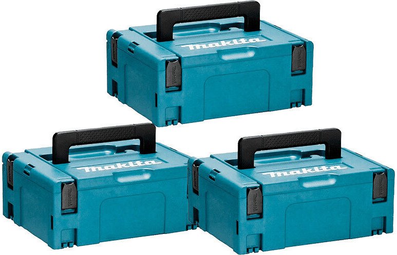 Makita - 3er-Set Transportboxen makpac Größe 2 MAKPAC2-SETx3