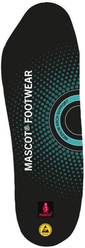Mascot MASCOT® FOOTWEAR Einlegesohle mittlere Fußwölbestütze Gr. 38 schwarz