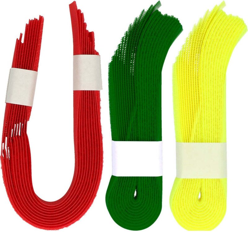 Beinband mit klettverschluss gelb