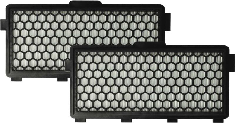 2x Staubsaugerfilter kompatibel mit Miele S6780, S6730, S71, S6790, S6390, S6710, S6330, S6340, S6360, S648, S658, S638 ...