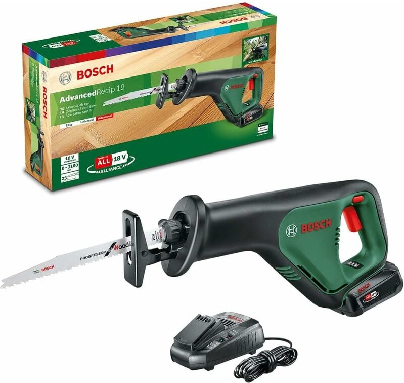 Thumbnail - Akku Säbelsäge AdvancedRecip 18 (1 Akku, 18 Volt System) - Bosch