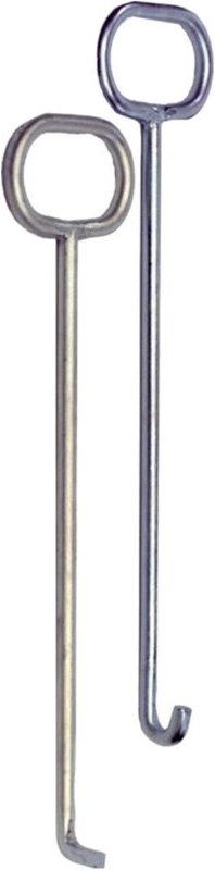 Kanaldeckelheber L.800mm m.L-Haken verz.HÄRKE