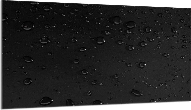 Glasschutzplatte für den Herd 90x52 Krople