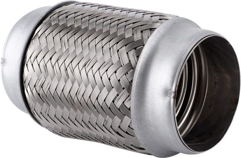 Ej.life - aqxreight - Flexibles Auspuffrohr, 150 x 76 mm / 6 x 3 Zoll Auto-Edelstahl-Auspuff-Rohr zur Reparatur von flex...