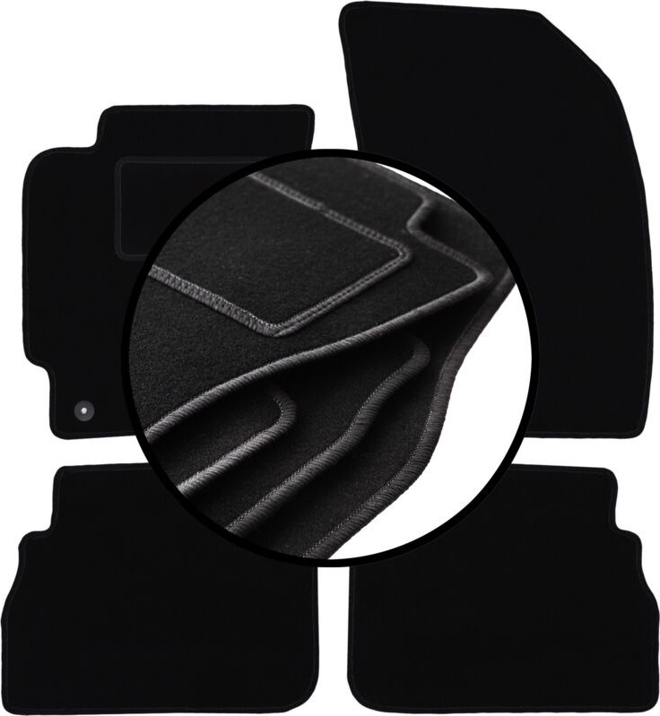 Komplettset Veloursmatten für: Chevrolet Epica Limousine (2006-2012)