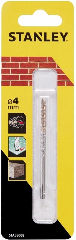 Steinbohrer mit Pilotspitze 4x70mm STY-STA58008-QZ