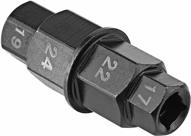 Sechskant-Achsenwerkzeug für Motorräder – Radspindelschlüssel Radspindel-Entfernungswerkzeug, Inbusschlüssel, Vorderradn...