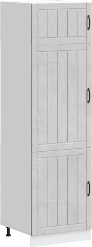 Küchenschrank Lucca Betongrau Holzwerkstoff - Vidaxl