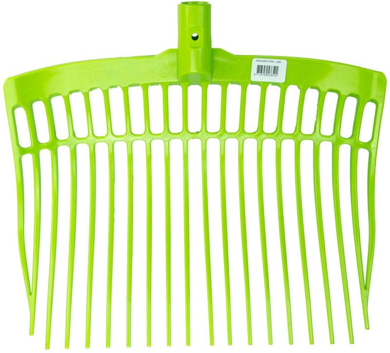 Rasiergabel kunststoff lindgrun ohne griff