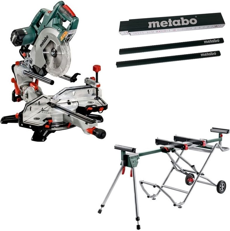 Thumbnail - Kappsäge kgsv 72 xact sym + ksu 251 mobile, Zollstock und 2 Bleistifte - Metabo