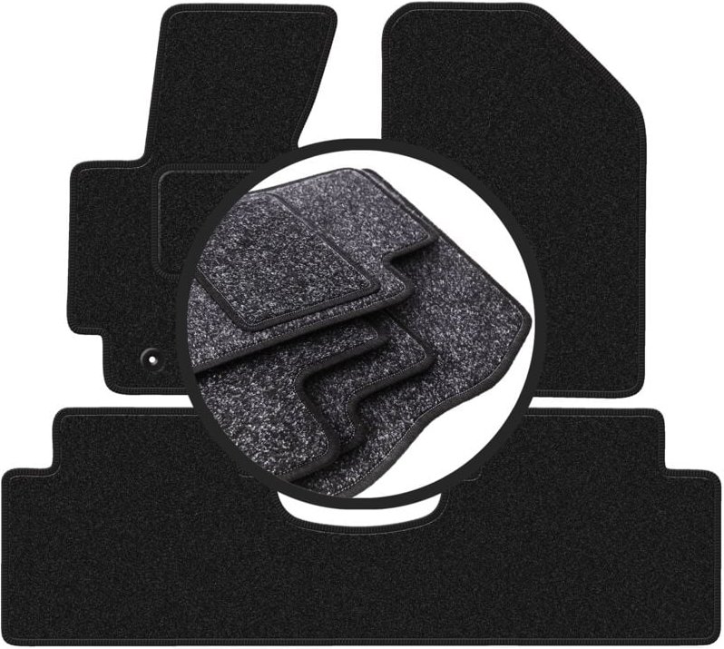 ANTHRA Autofußmatten für: Kia Soul II Minivan (2013-)