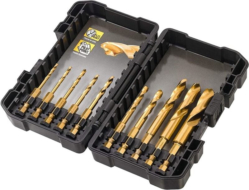 Zubehör - Metallbohrer-Set, 10-tlg. DT50050 - Dewalt