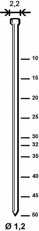 Stauchkopfnagel j 30 mm aus Stahldraht verzinkt (10000 St) - Alsafix