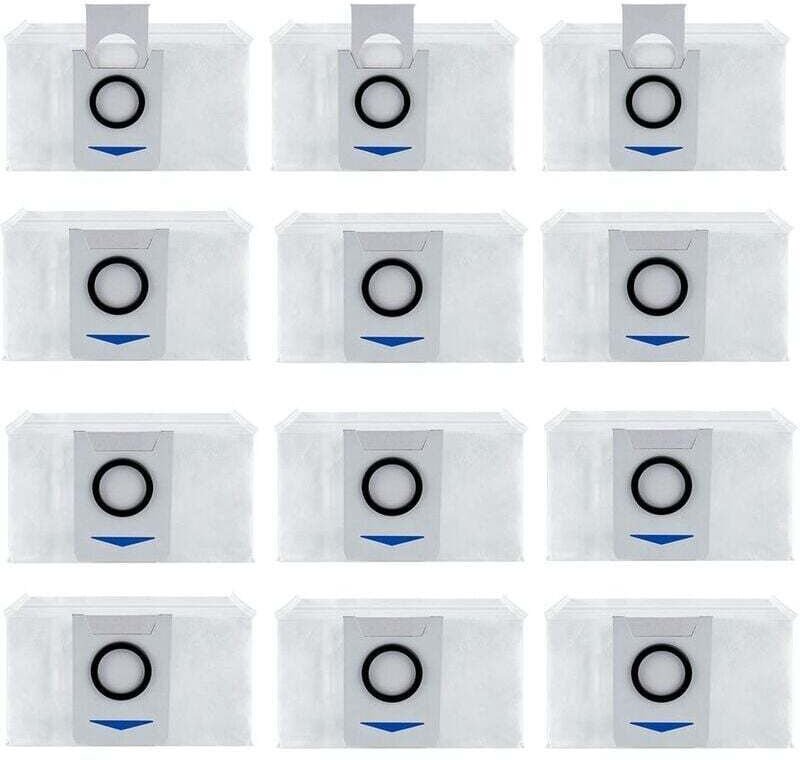 Confezione da 12 accessori per sacchetti per aspirapolvere per Ecovacs Deebot X1 Omni / X1 e Omni, accessori di ricambio...