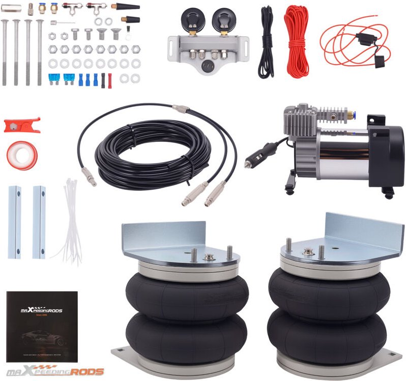 Luftbalg Hinten + Zweikreisanlage Kit for Opel Movano Renault Master X62 2010-