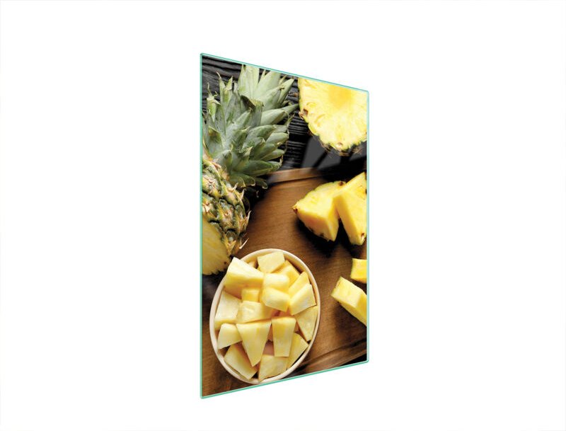 Glasschneidebrett 35x52 Ananas