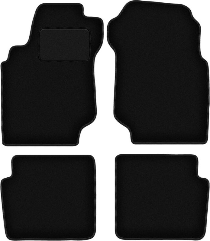 Schwarze Veloursmatten für: Nissan Maxima IV Limousine (1995-2000)