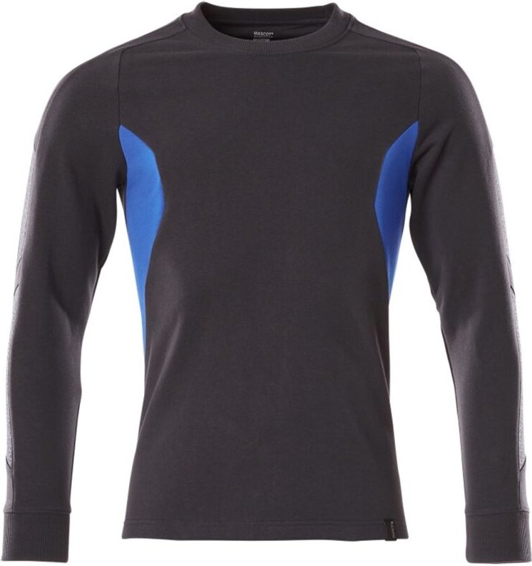 Thumbnail - Mascot ACCELERATE Herren Sweatshirt 18384-962-01091 Gr. S schwarzblau/azurblau