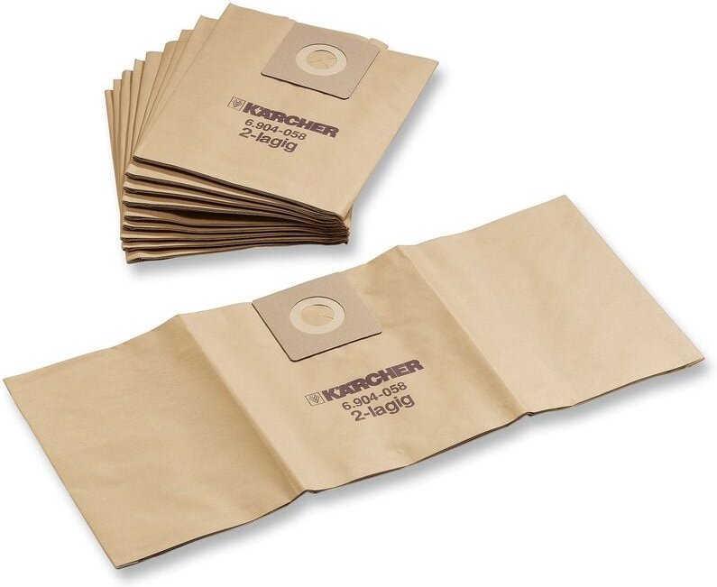 Kärcher Papierfiltertüten 2-lagig 10 St.