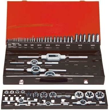 Thumbnail - Handgewindebohrer-Set DIN352 hss M3-20 Format