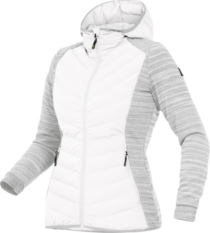 Leibwächter Hybridjacke Damen cadhyj Gr. 40 weiß