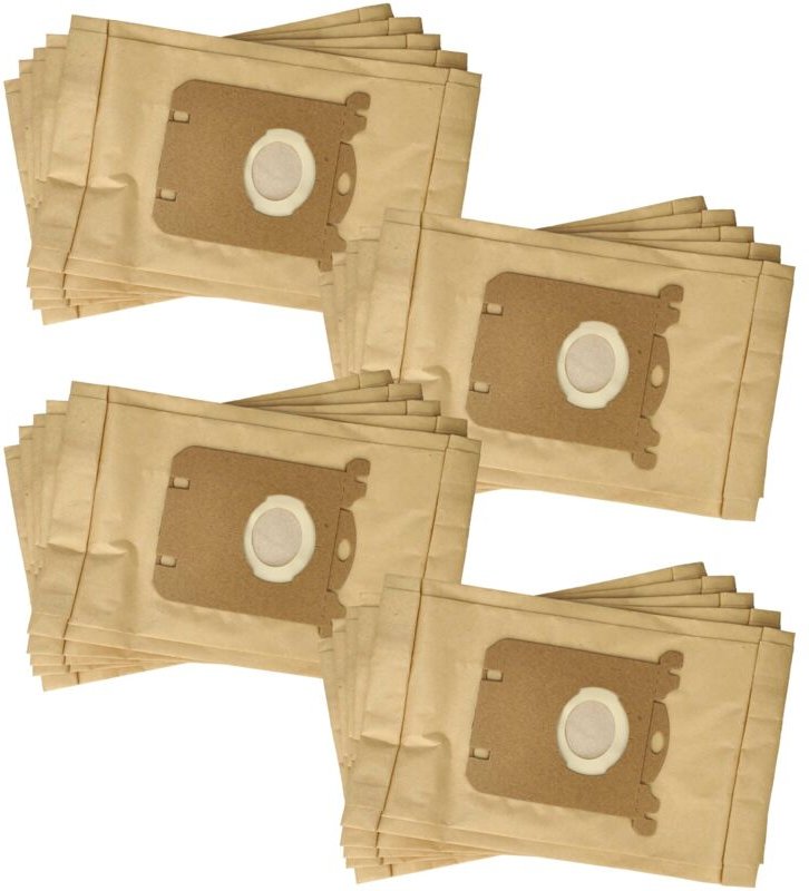 Thumbnail - vhbw 20x Staubsaugerbeutel kompatibel mit AEG 7010 Titan, AAM6105, AAM6105CL, AAM6106 Staubsauger - Papier, 25,8cm x 16,...