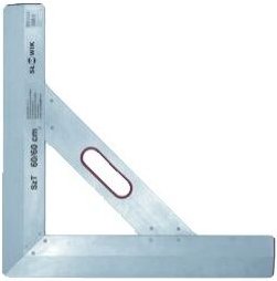 Słowik Putzwinkel 80x80 cm, präzises Werkzeug zum Nivellieren von Oberflächen bei Putz- und Verputzarbeiten, ideal für B...