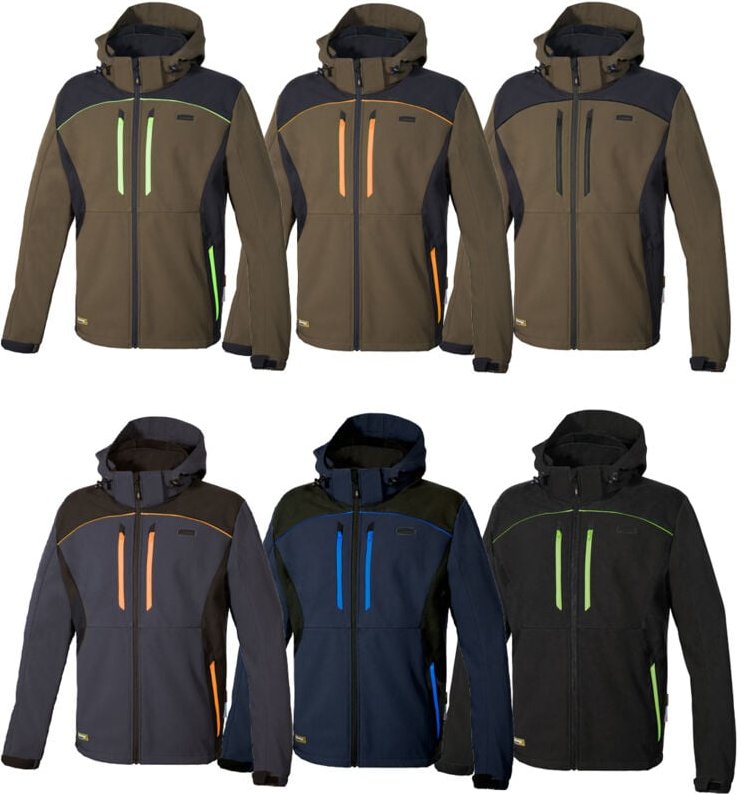 Klarbo Arbeits-Softshelljacke - 60 (eu) - Schwarze - Cofra