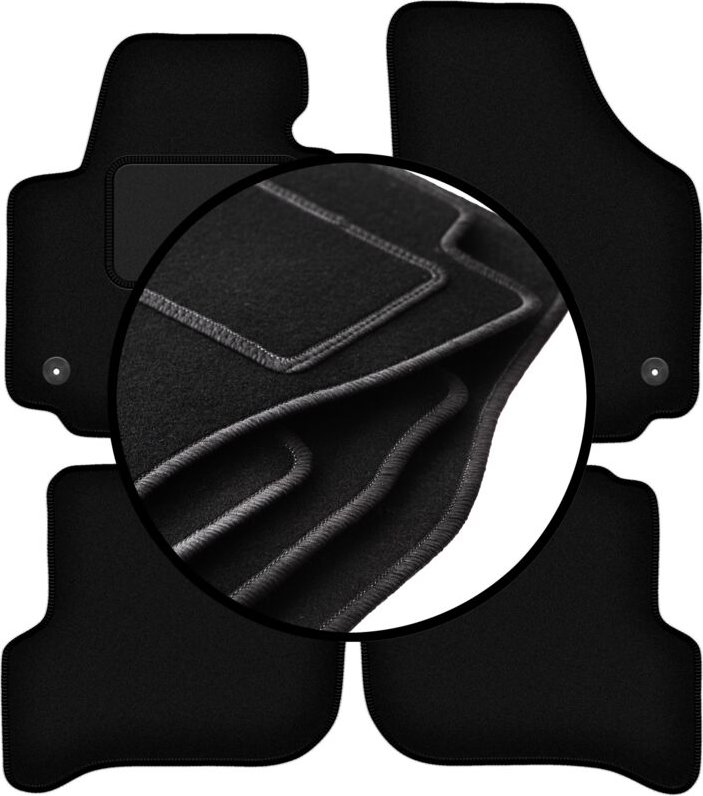 Thumbnail - Komplettset Veloursmatten für: Seat Altea Minivan (08.2008-2015)