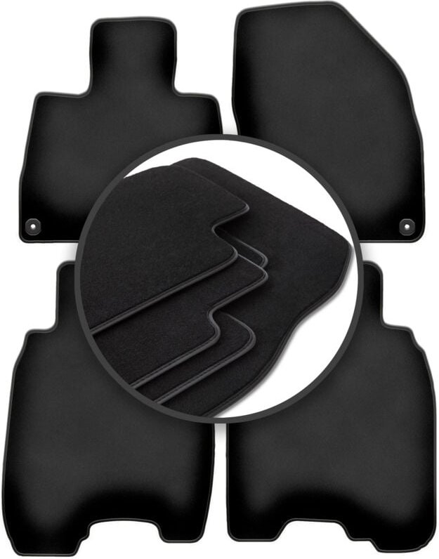 Premium-Fußmatten für: Honda Civic VIII (UFO) Fließheck (2006-2012)
