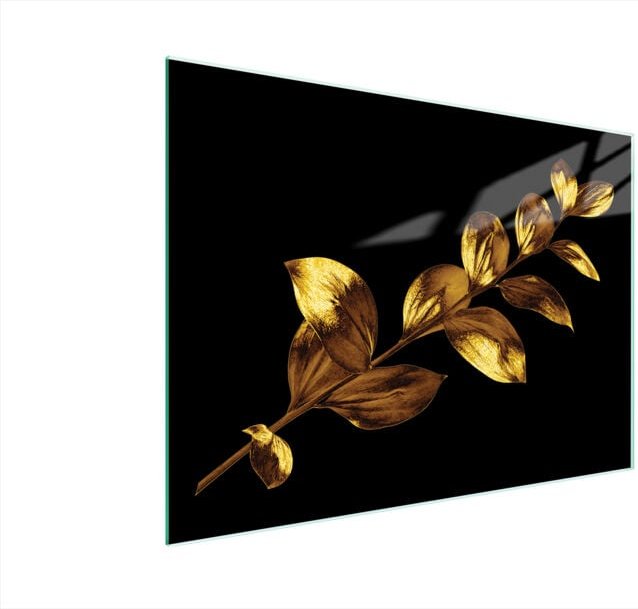 Glasschneidebrett 40x30 Gold