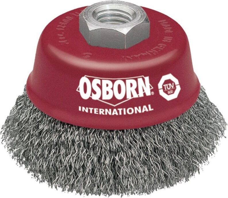 Topfbürste Stahldraht M14 75 mm gewellt - Osborn