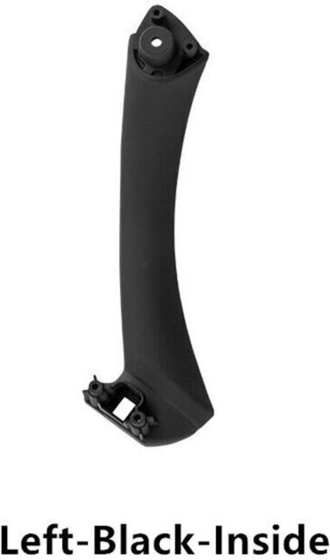 Schwarzer rechter Türgriff und äußerer Türgriffhandschuh, Türgriff-Ersatzsatz (links schwarz) für BMW E90 E91 (2005–2011...