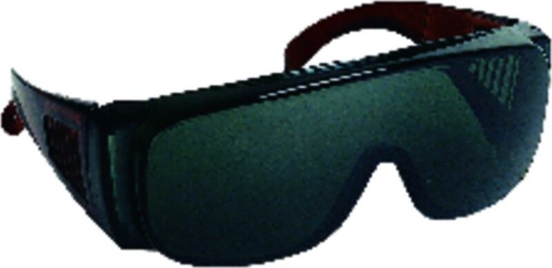 Satz von 10 - VISILUX Überbrille mit bruchsicherem Polycarbonatrahmen - getönt