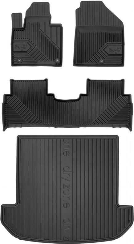 Thumbnail - SET 77 Fußmatten und Matte KIA SORENTO 3 2015-2020