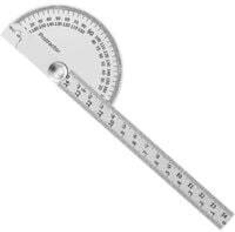 Ersandy - Edelstahl-Winkelmesser, Rundkopf-Winkelmesser, Winkelmesser-Goniometer, Winkelmesser, verstellbares Winkelline...