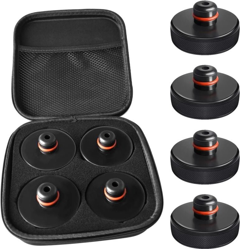Thumbnail - Gummiauflage Wagenheber für Tesla Model y 3 s x, Vier Pads in einer Packung, Zubehör für Tesla Fahrzeuge, Wagen Heber Pa...