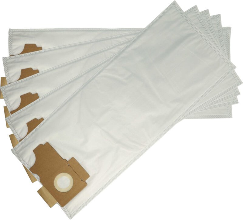 5x Staubsaugerbeutel kompatibel mit Kärcher cv 36/2, cv 46/2, cw 100, cw 50, k 35 e, tbs 32 e Staubsauger - Mikrovlies, ...