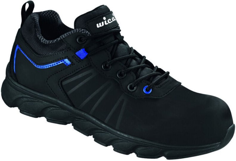 wica Sicherheitshalbschuh VEZZO 34331 S3 SRC Gr. 44 schwarz/blau