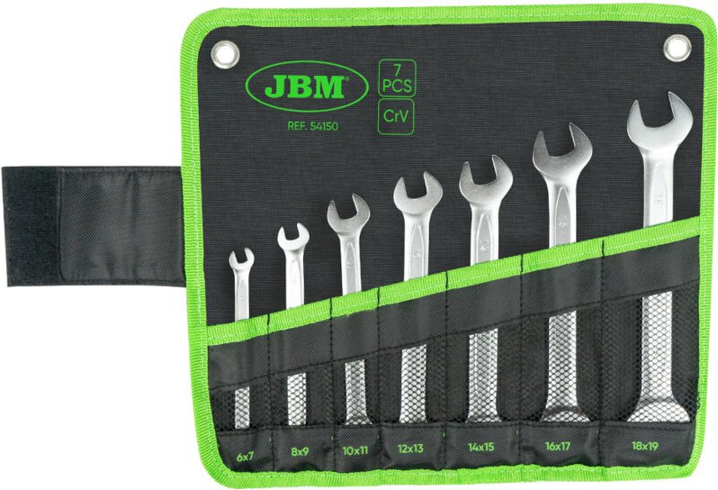 JBM54150 Satz mit 7 festen Schlüsseln