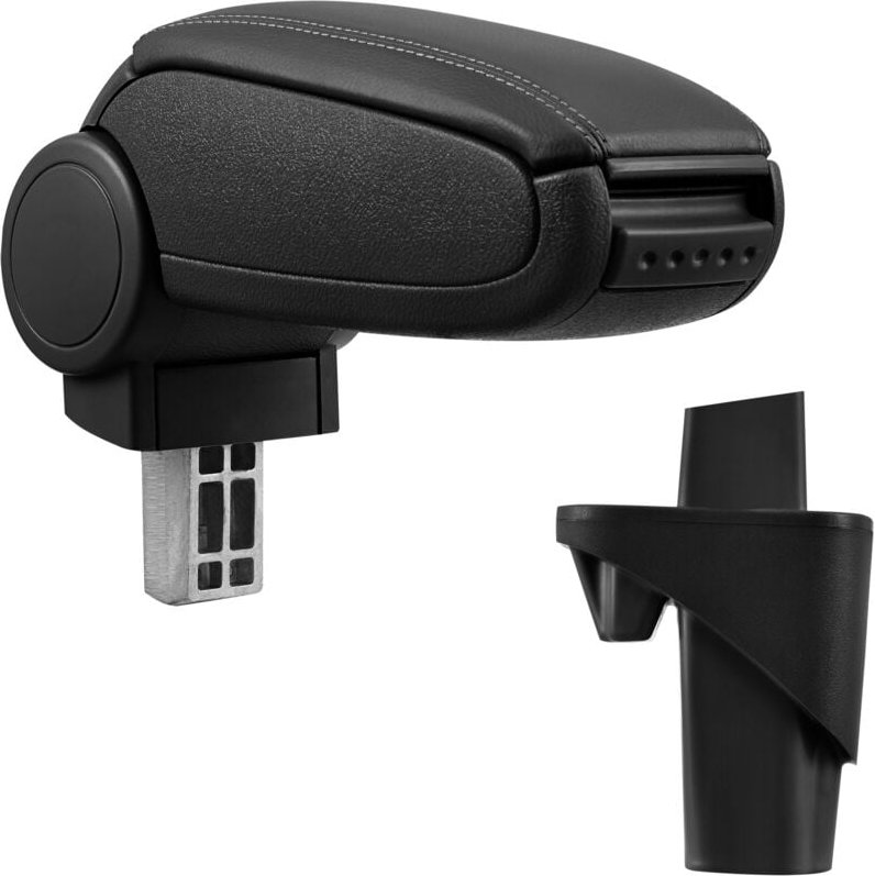 Mittelarmlehne Opel Agila A Suzuki Wagon R+ mit Staufach Kunstleder Schwarz pro.tec