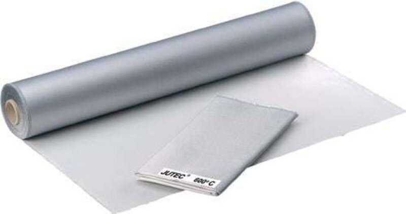 Jutec - Spritzerschutzdecke jt 650 G1 E-Glasgew.m.einseit.Alufixbesch. L2000xB3000ca.mm