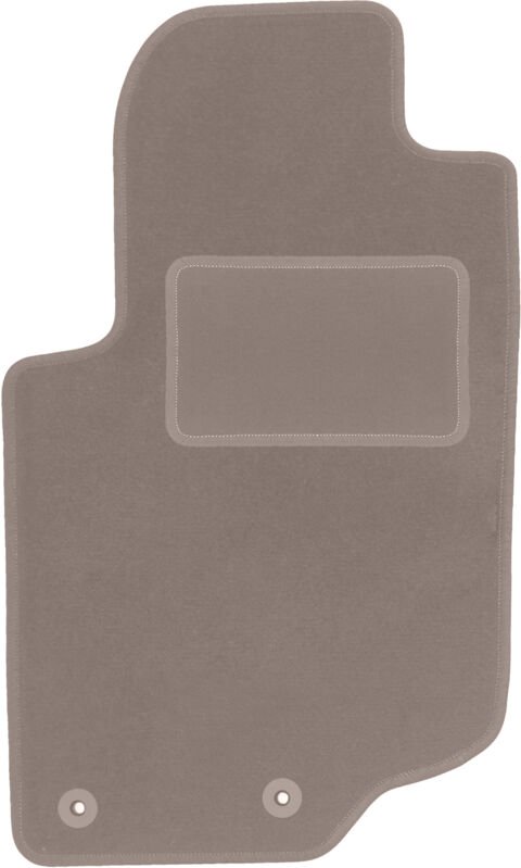 Beige Fahrermatte für: Peugeot 207CC Coupé, Cabrio (2006-2012)