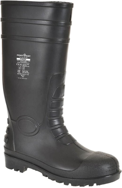 Sicherheitsstiefel Wellington S5 Schwarz 40